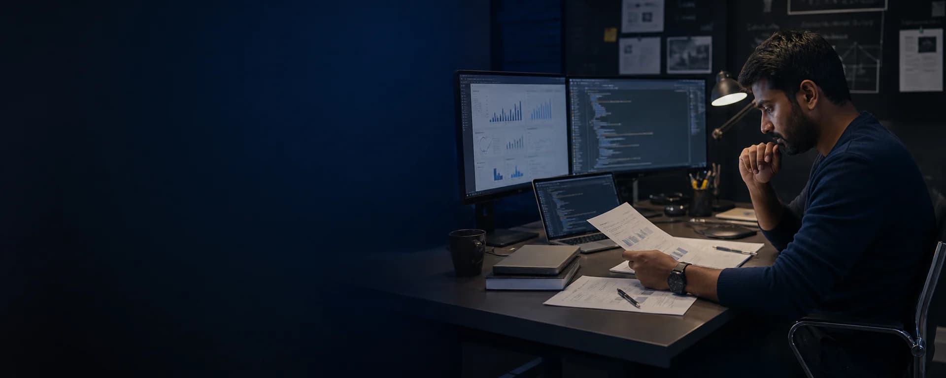 Technology strategist preparing practical software and AI insights